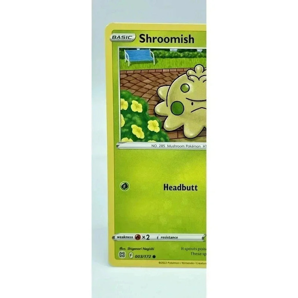 Shroomish 003/172 SWSH Brilliant Stars Non-Holo Pokemon TCG Mint Unplayed - Picture 2 of 6